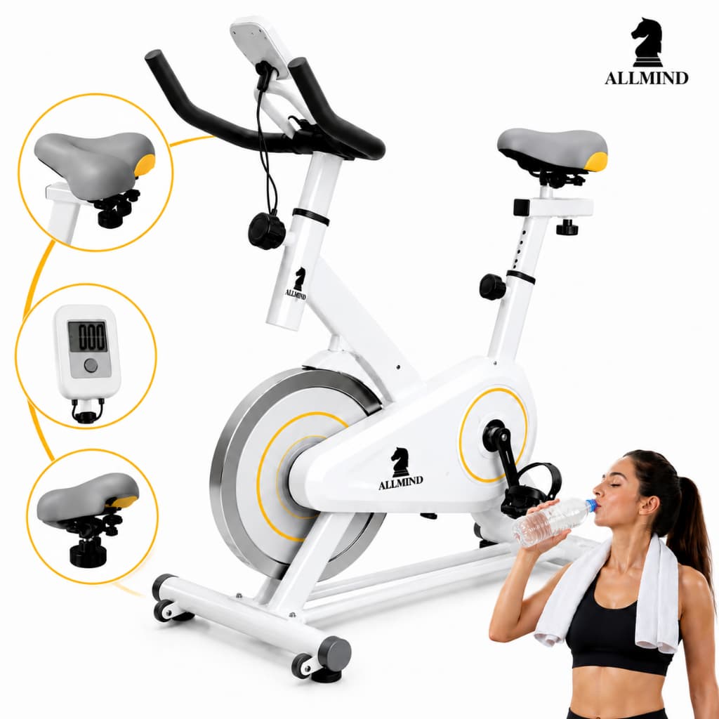 Bike Spinning Bicicleta Ergometrica Profissional 8kg Inercia Bicicleta Fitness