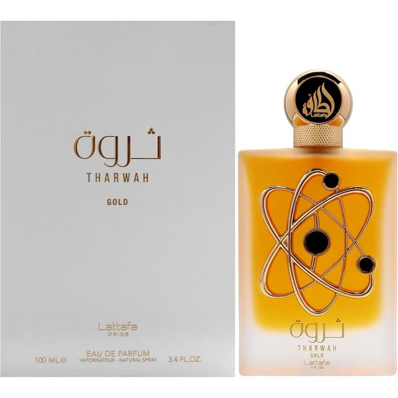 Lattafa Tharwah Gold Pride Edp - Eau De Parfum 100 ml | Feminino - Original