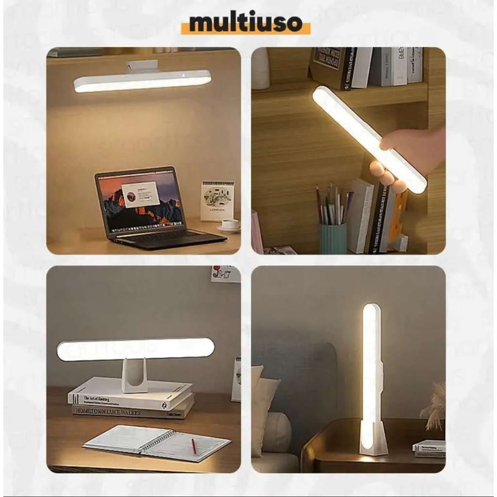 Lâmpada De Mesa Recarregável Usb Lâmpada De Proteção Para Os Olhos Luz Estudantil Luz De Magnética MM-T141