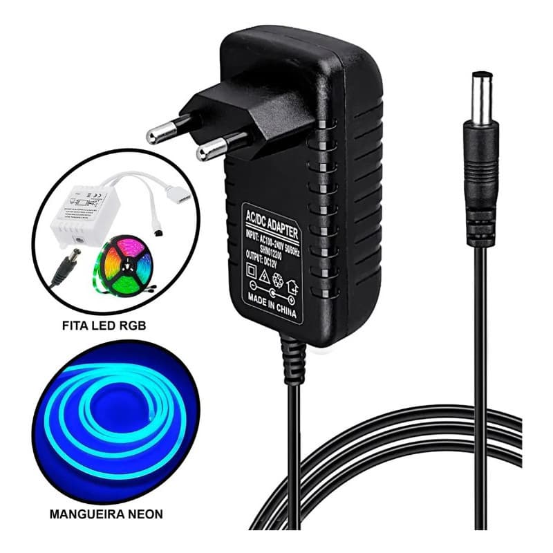 Bivolt  Regulated Charger Adapter for Router DVR LED Strip