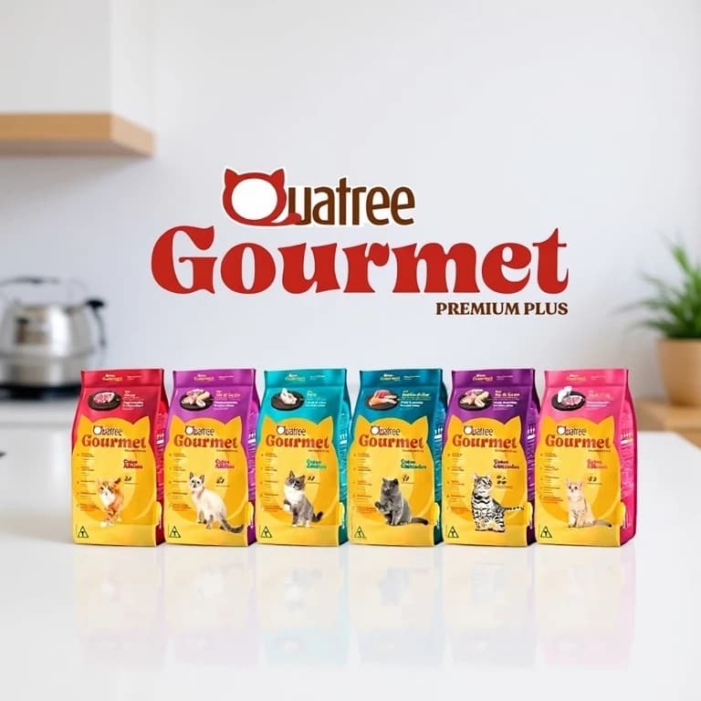 QUATREE CASTRADO E COMUM 10KG GATOS PREMIUM 10KG PARA GATOS VARIOS SABORES