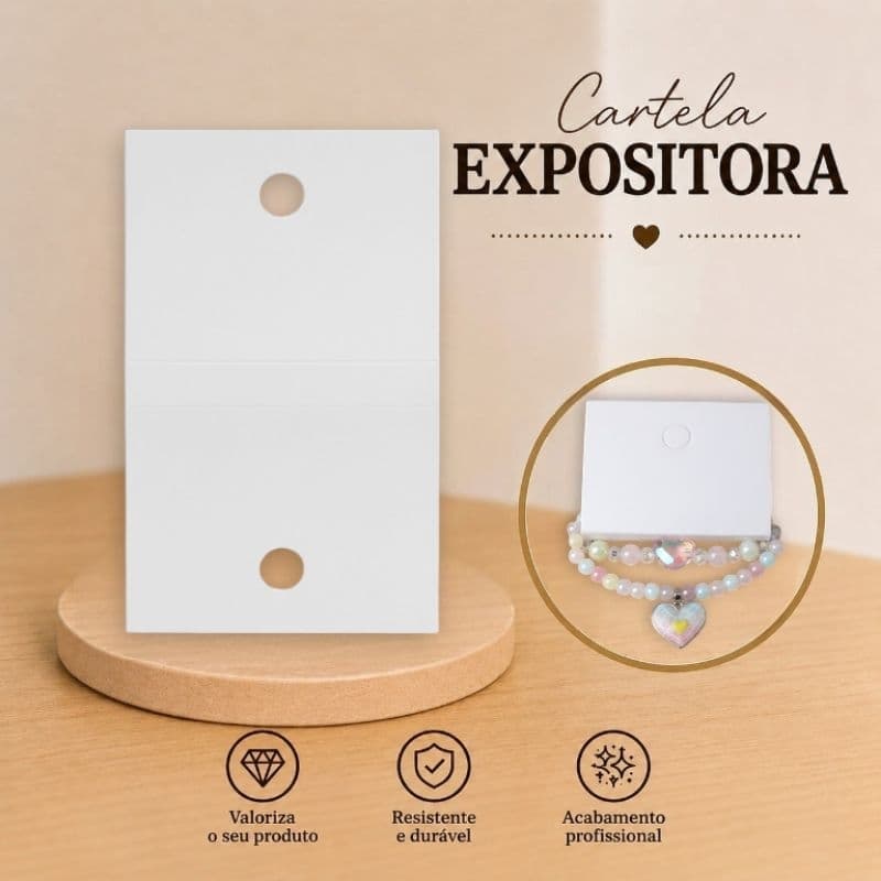 25 Cartelas Tag para Corrente/Pulseira/Brinco/Colar/Bijuterias/Kits Conjunto/Semijoias/Tiaras