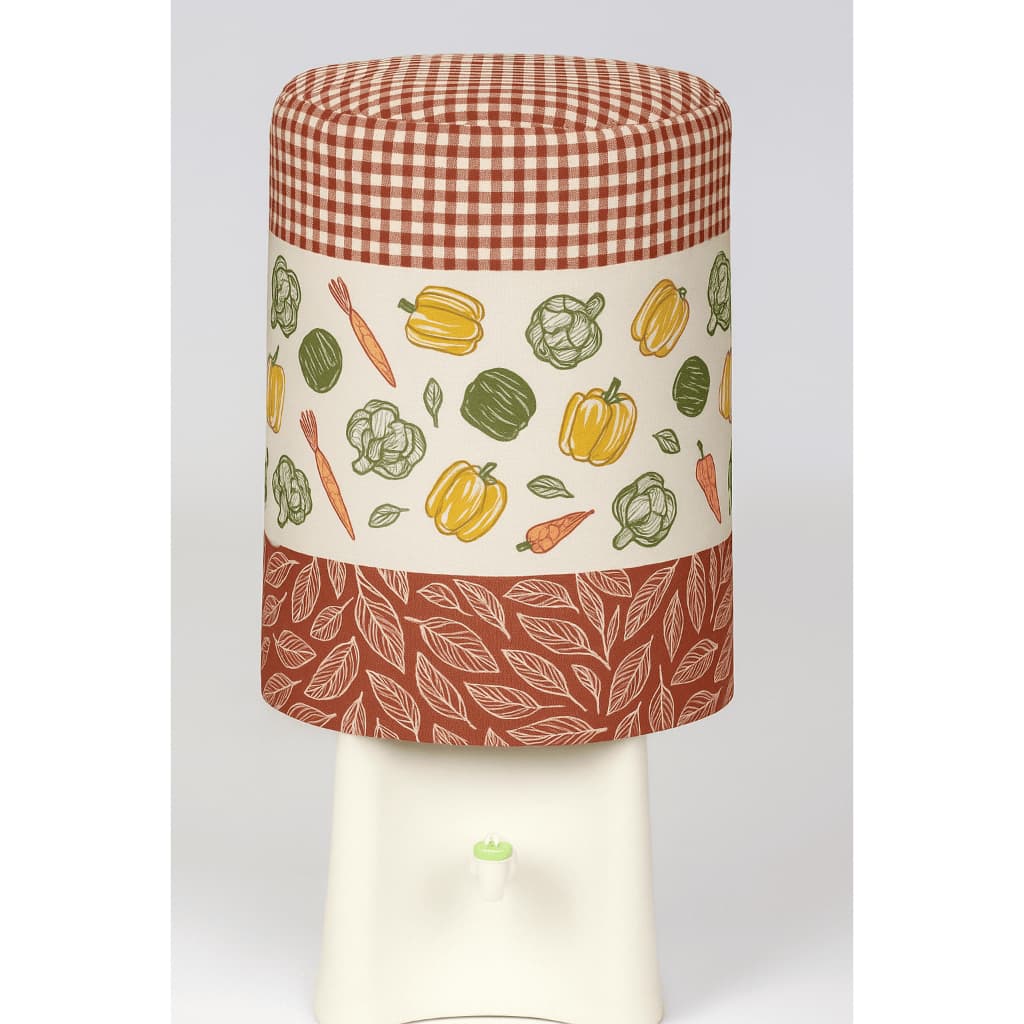 Capa para galão de água de 20 litros Várias estampas Floral, frutal, vegetal e melancia