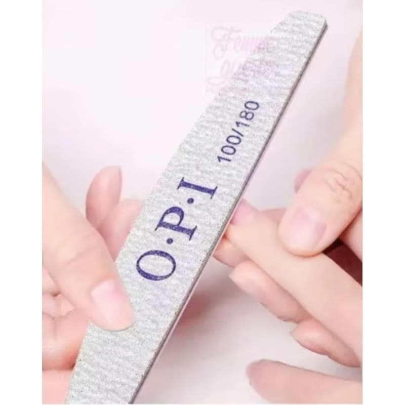 Kit 5, 10 ou 20 Lixas Boomerang OPI 100/180