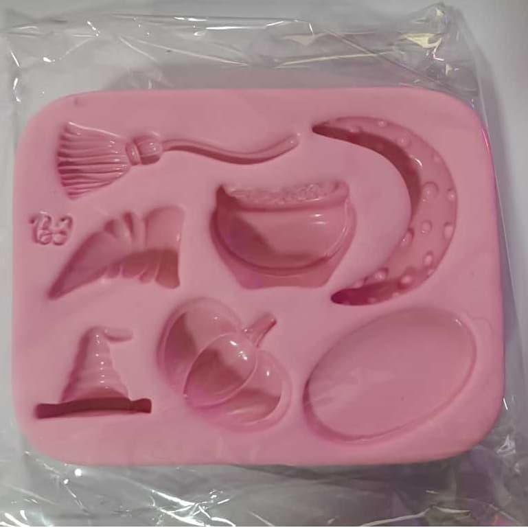 Molde de Silicone para Biscuit Halloween - Jessy