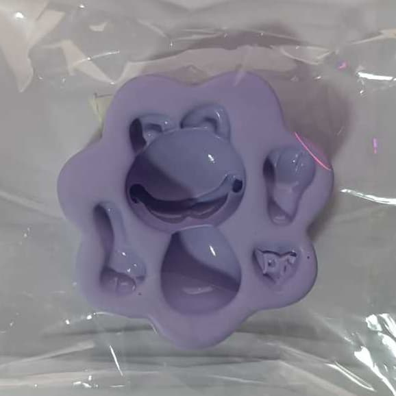 Molde de Silicone para Biscuit Gatinho - Divinah Flor