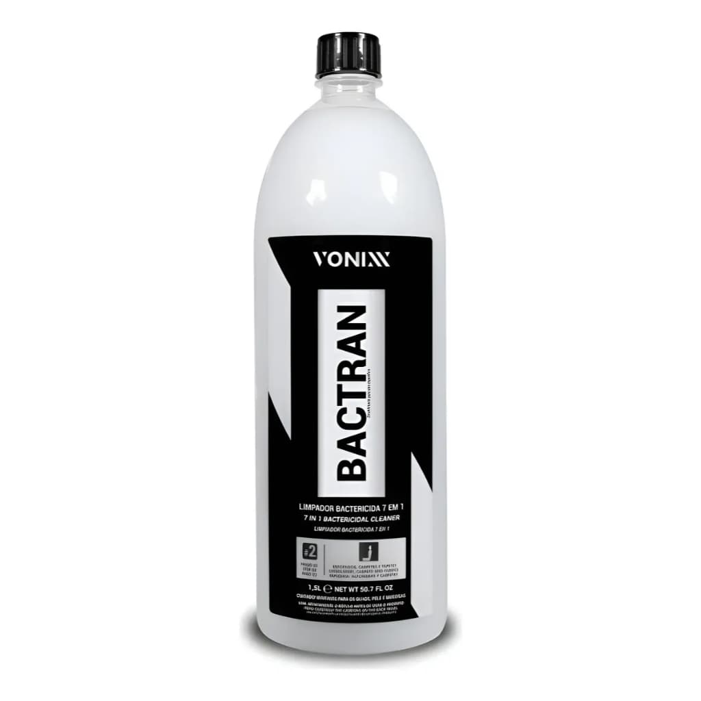 Bactran 1,5l Vonixx Limpa Estofados E Carpetes Automotivos.