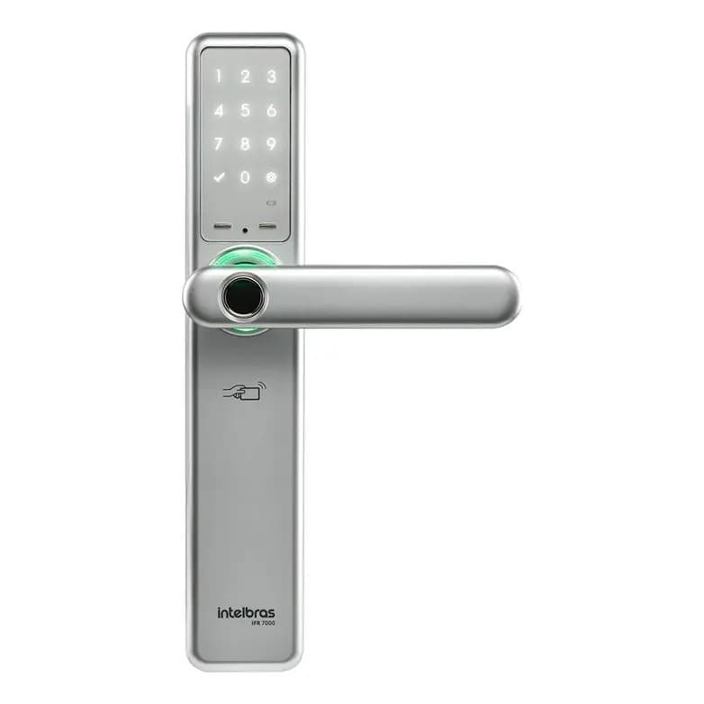 Fechadura Smart de Embutir IFR 7000 - Prata Intelbras