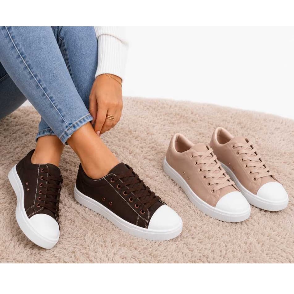 Tênis Feminino Casual Original Confortável e Leve Moda Dia a Dia Sapatênis Estiloso Feminino Macio Tendencia Na Promoção