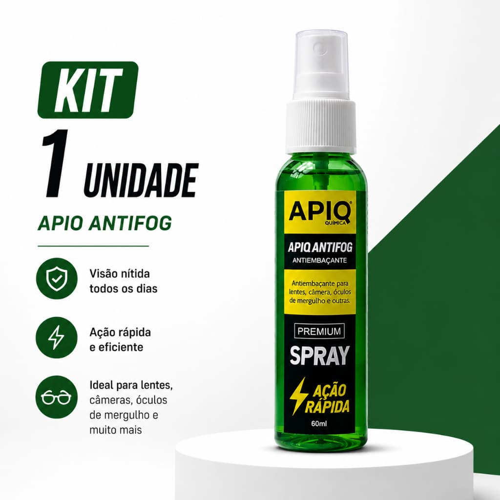 Spray Anti-fog Para Mascara E Óculos De Natação Paintbal Antiembaçante