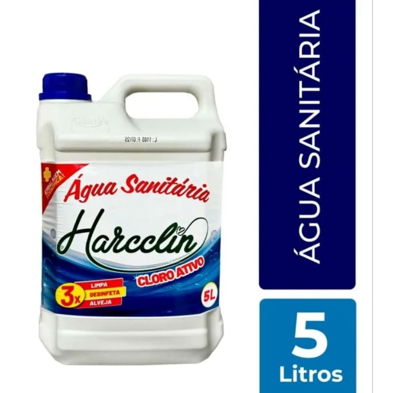 Água Sanitária Harcclin Harmoniex 5 Litros