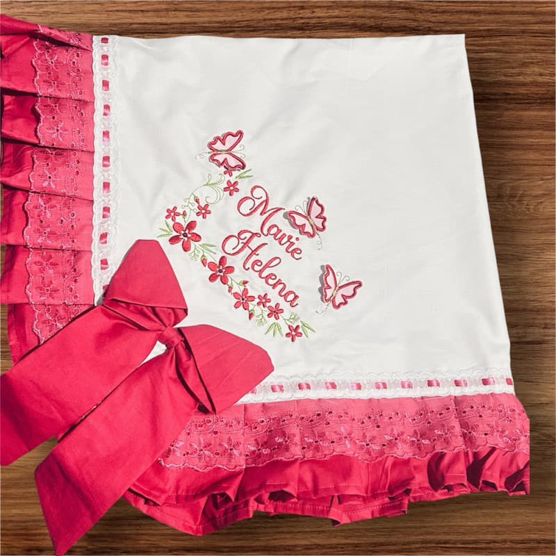 ✨ Manta Personalizada Luxo para Bebê ✨