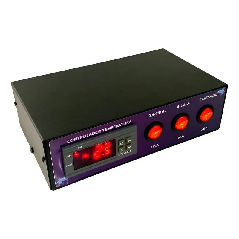 Painel Controlador Temperatura Aquario Aquece + Resfria Coel