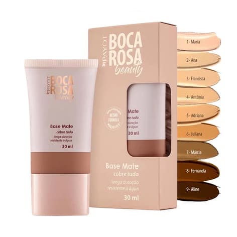 Base Mate Cobre Tudo 30ml Boca / Rosa Beauty