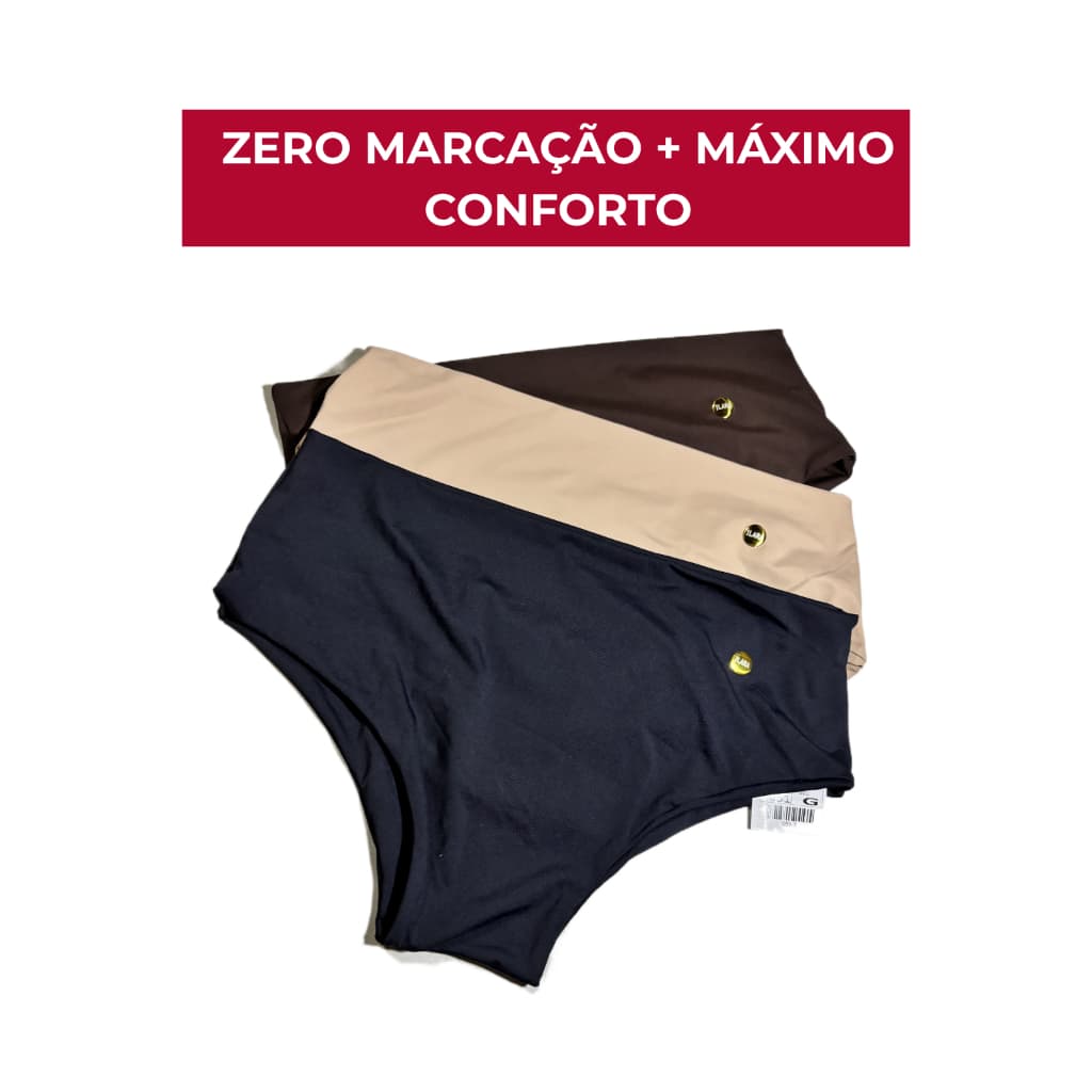 Calcinha Toda Dupla Tanga Feminina Luxo Microfibra Poliamida Não Marca Conforto Premium