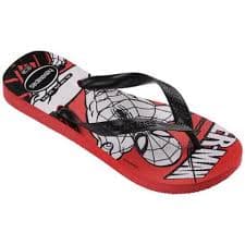 Chinelo Havaianas Top Marvel Logomania 100% Original Unissex Estampa Super-Heróis Confortável Havaianas