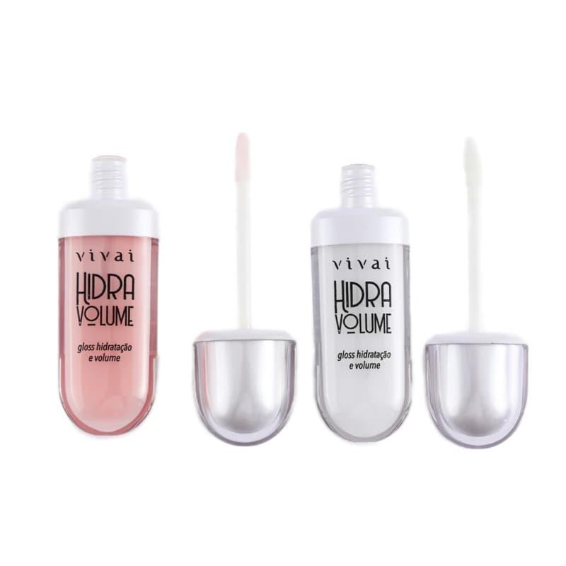 Hidra Gloss Líquido Labial Volume E Hidratante Vivai