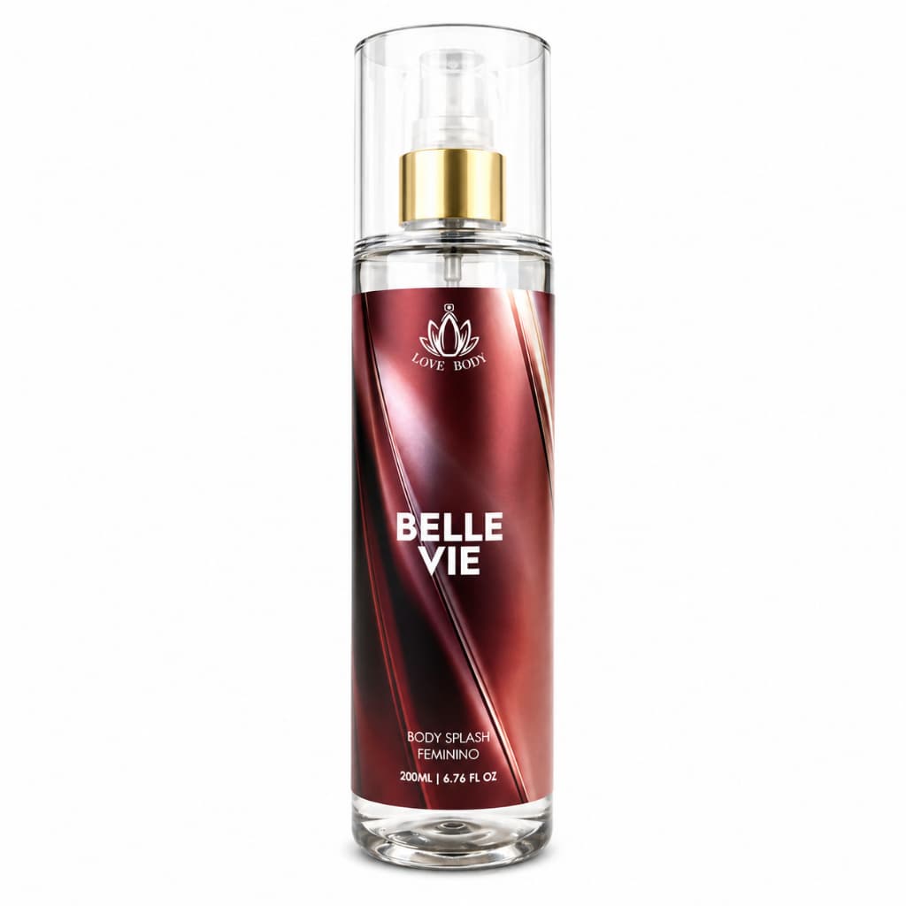 Body Splash Feminino Belle Vie Perfume Versátil Selvagem 200ml Perfume Marcante Desodorante Corporal