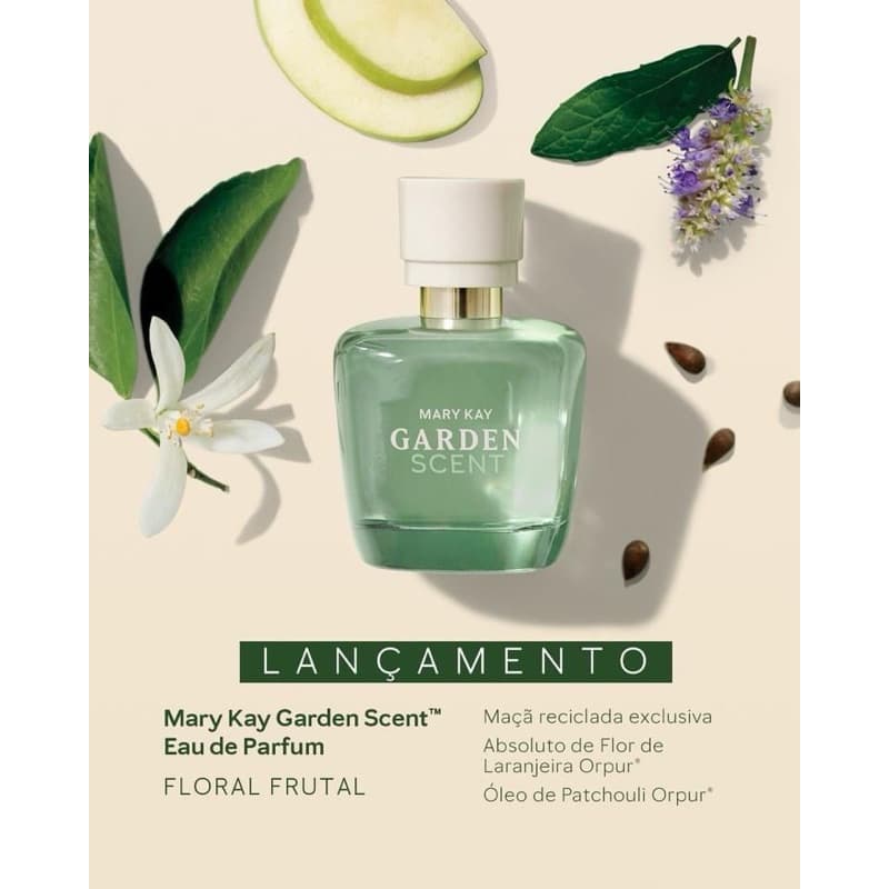 Perfume Feminino Garden Scent Deo Parfum 50ml | Floral Frutado Elegante e Delicado