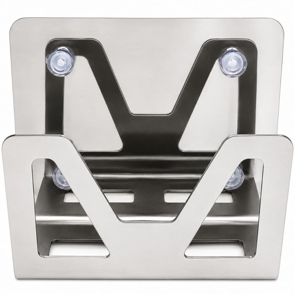 Porta Esponja de Inox Com Ventosa Suporte Para Pias e Cubas não Enferruja