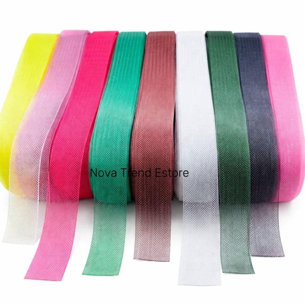 Fita Crinol 5cm x 25m ou 50m - Tela para Laços, Artesanato e Decoração