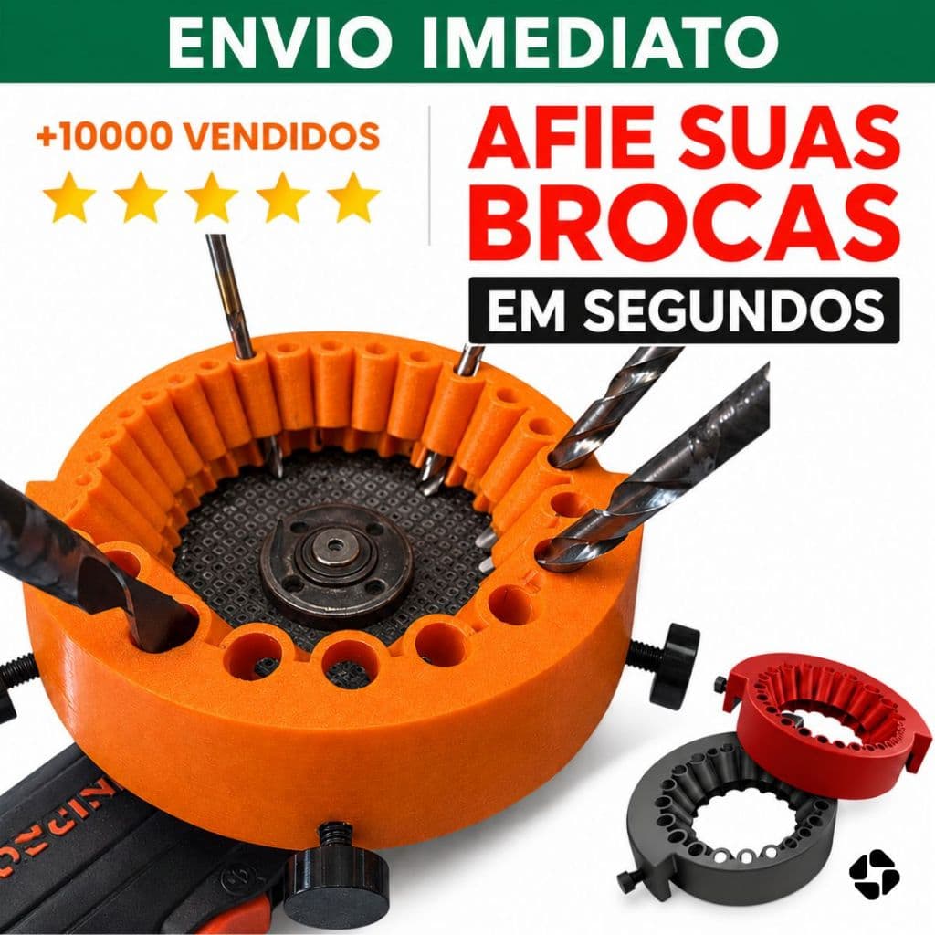 Gabarito Afiador de Broca Lixadeira Esmerilhadeira 4.1/2" | Disco de 115 mm
