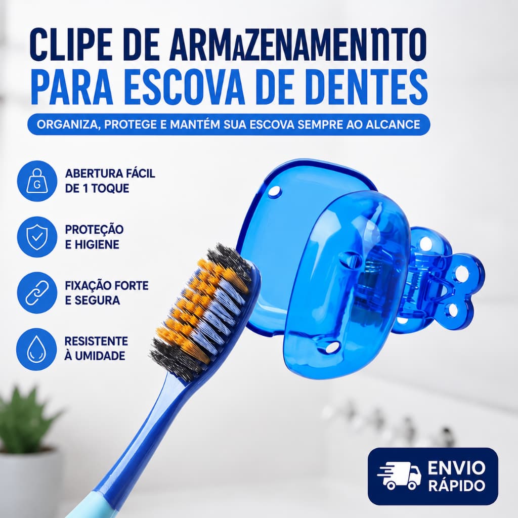 2/4/8pcs Clipe De Armazenamento De Escova De Dentes Capa Protetora Portátil Para Viagem