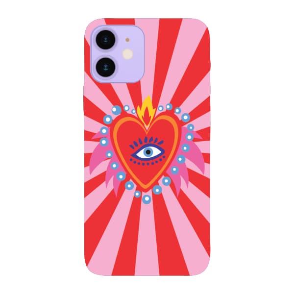 Capinha para iPhone 12 Anti Impacto Fashion - SAGRADO CORAÇAO