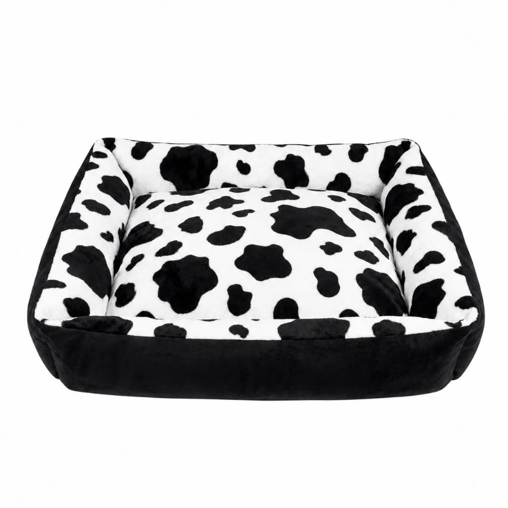 Cama Pet Vaquina Tamanho Médio 70x70 - Fundo Impermeável