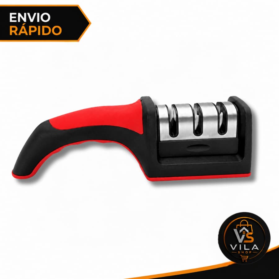molador Afiador De Cozinha Facas Em Aço Inox Profissional Com 3 Afiadores Profissional Ferramenta Com Afiação Rápida