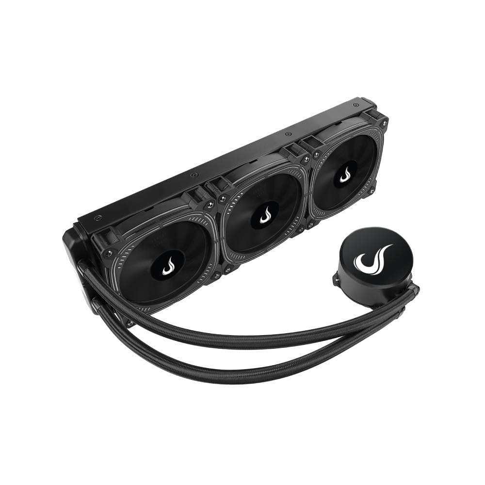 Water Cooler Gamer Rise Mode All Black 360mm AMD/Intel Preto - RM-WC-AB-360