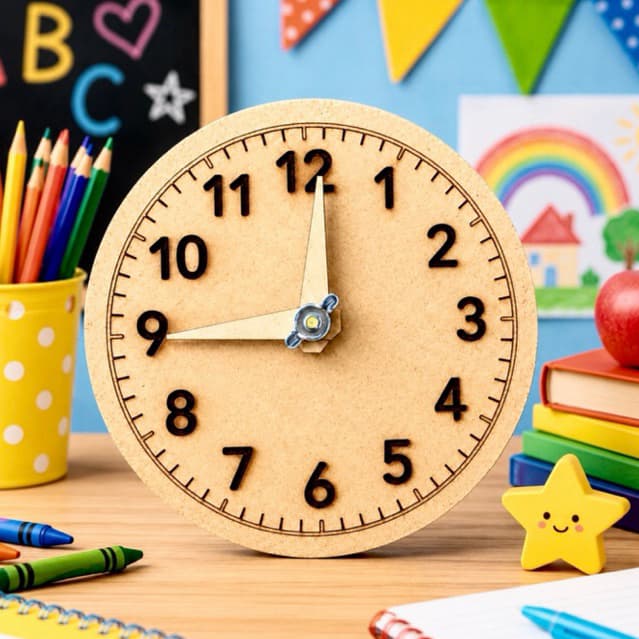 Relógio HORAS PEDAGÓGICO, LÚDICO E DIDÁTICO,para escola, professores crianças