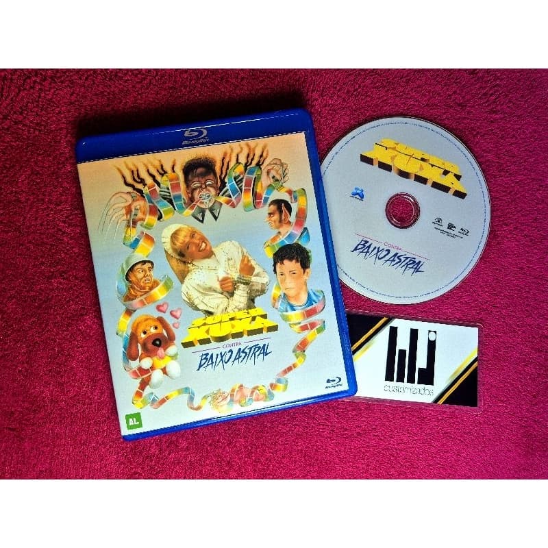 XUXA: SUPER XUXA CONTRA O BAIXO ASTRAL (FILME BLU-RAY) VERSÃO REMASTERIZADA CANAL BRASIL (PRODUTO FAN MADE)