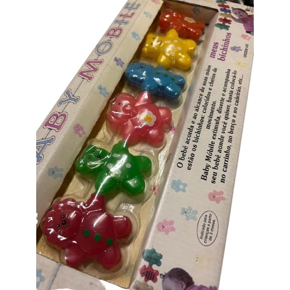 Baby Móbile Meus Bichinhos  Móbile para Berço, Carrinho e Bebê Conforto