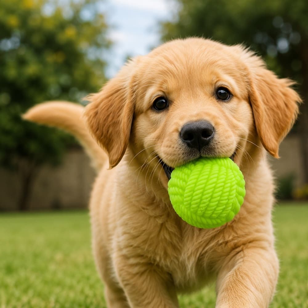 Brinquedo para cães bola de vôlei com apito
