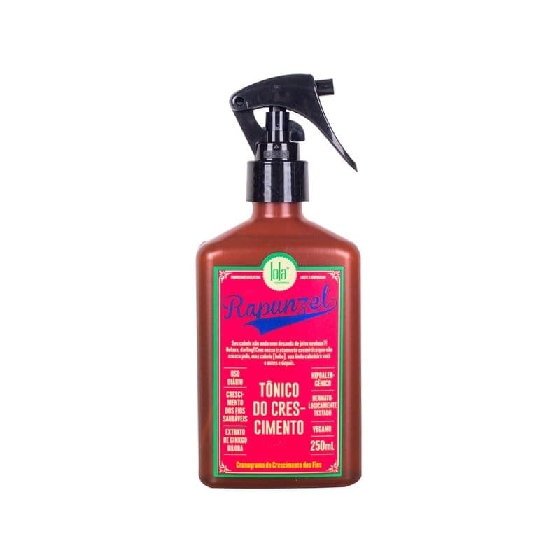 Tônico Capilar de Crescimento Rapunzel Lola Cosmetics 250ml