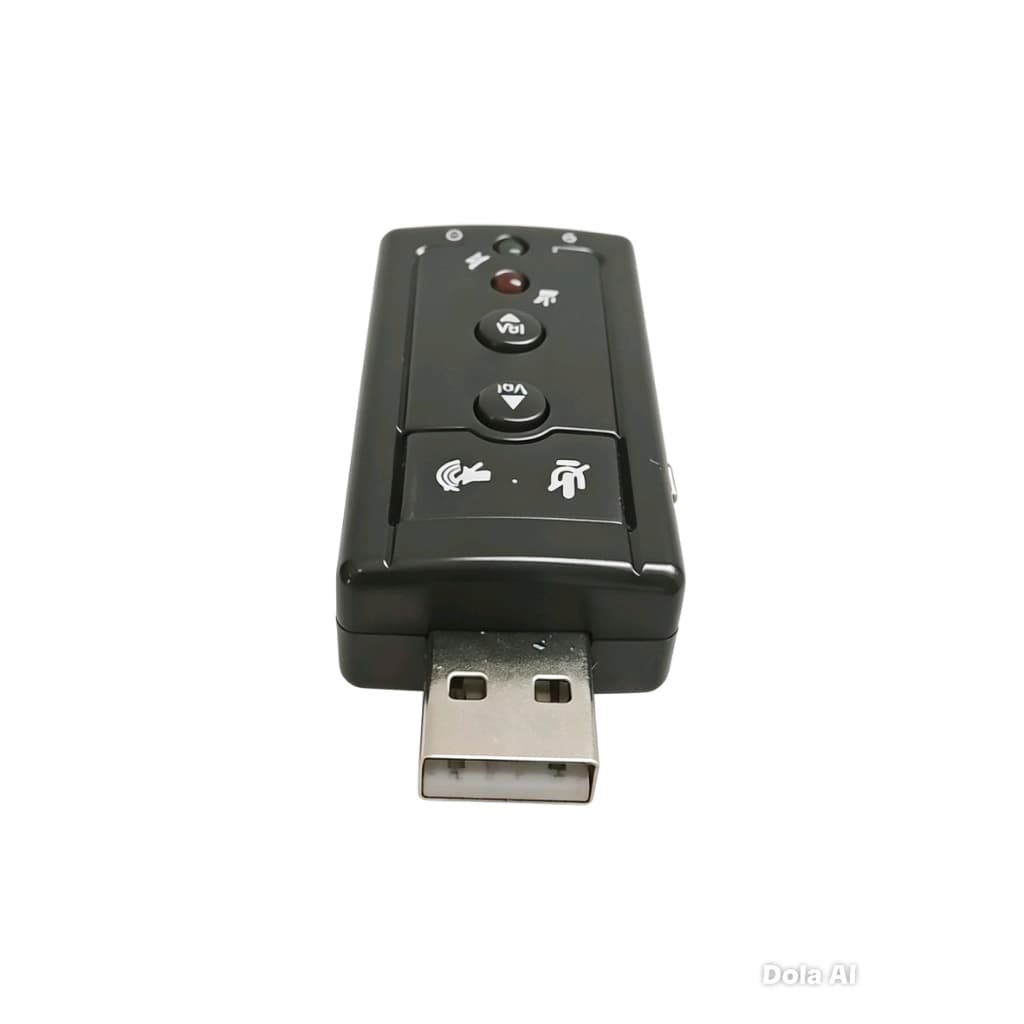 Placa de som USB, adaptador de áudio USB, som 7.1 externo adaptador P2 para USB entrada de microfone USB