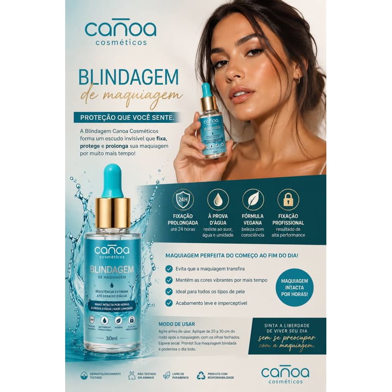 Blindagem Até debaixo da água 30ml