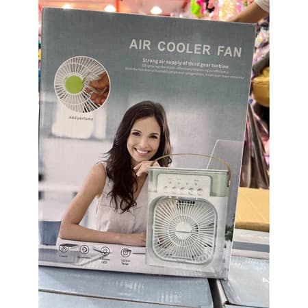 Ventilador Turbo com Umidificador MaxAir | Climatizador Grande e Vento Forte 🌬️💧