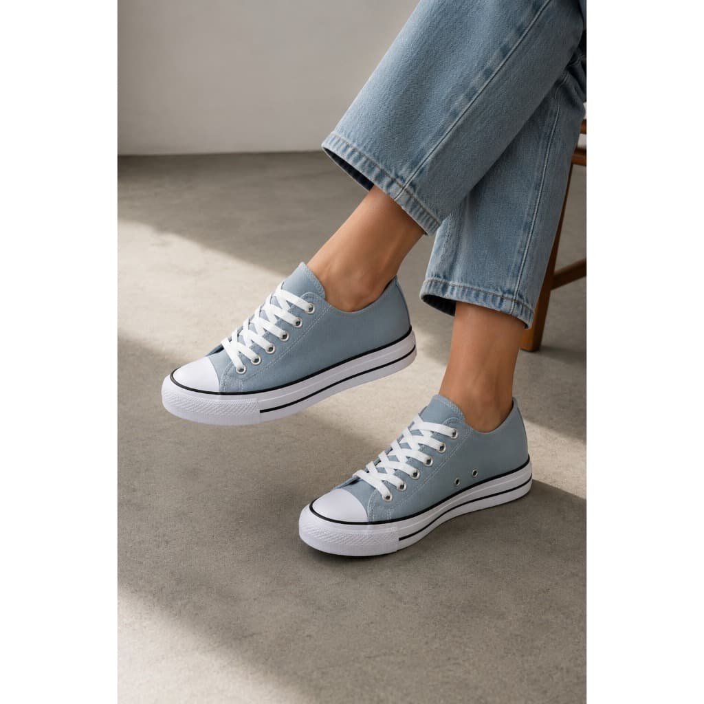 Tênis  Feminino Star Casual Básico Confortável e Estiloso Macio Para uso Diário Envio Imediato