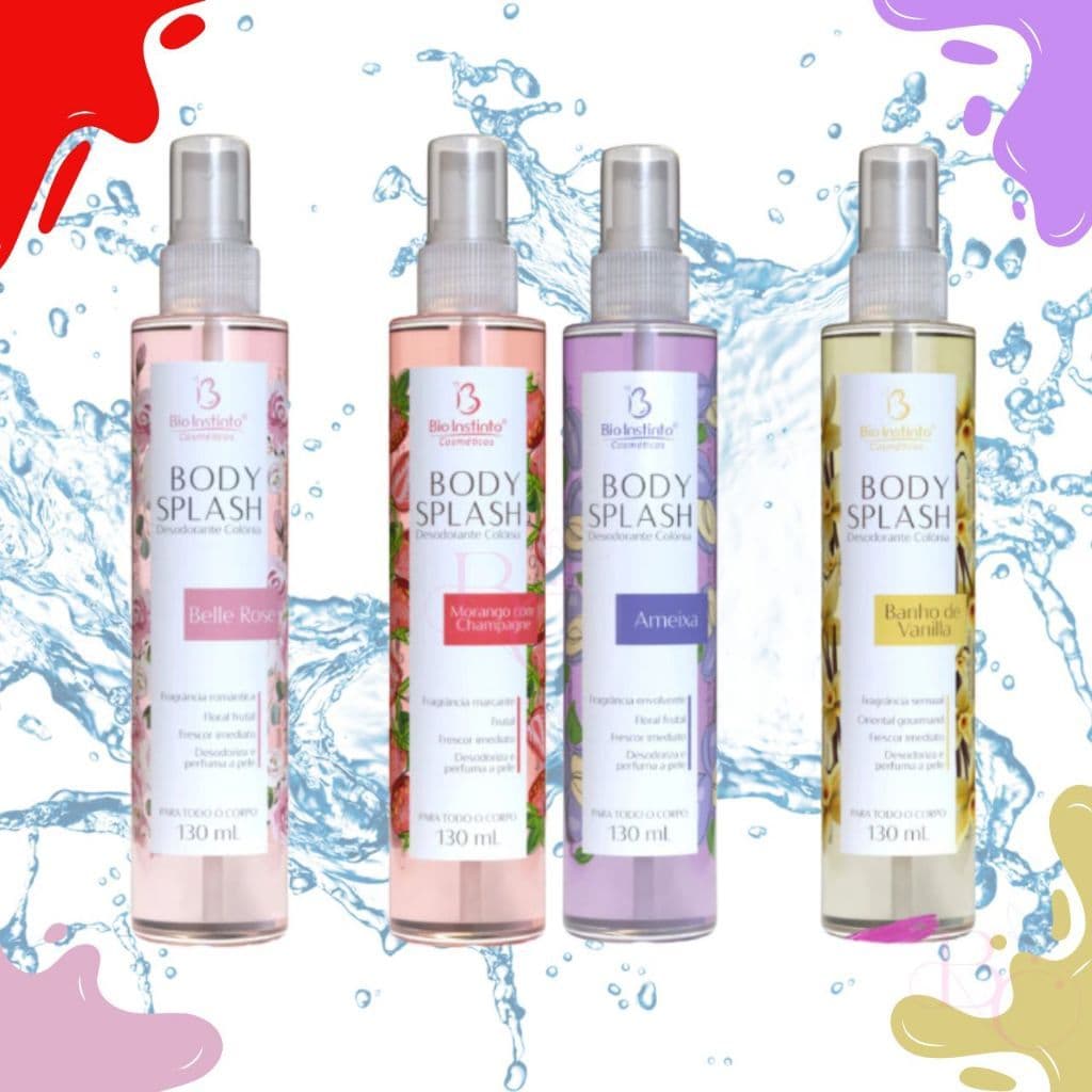 Desodorante Colônia Bio Instinto 130ml com Fragrância Suave e Refrescante