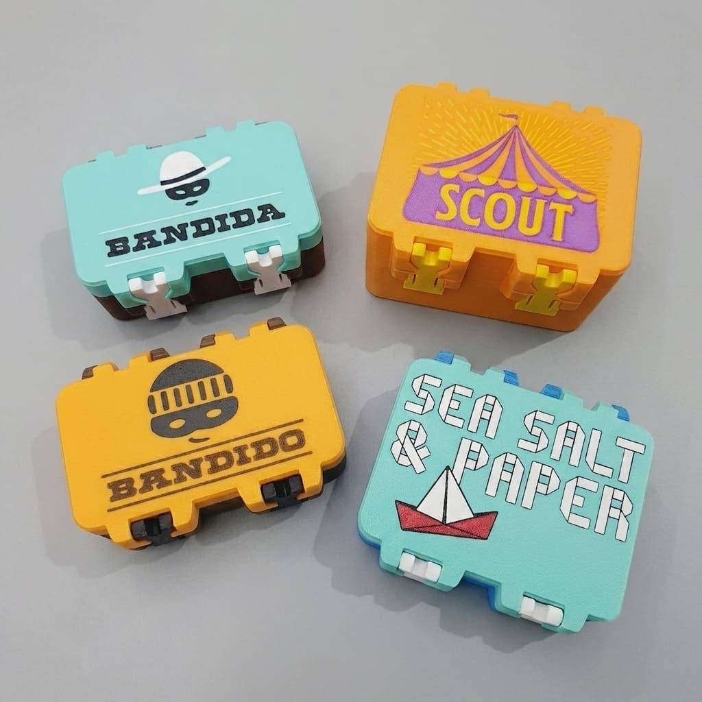 PORTA CARTAS CAIXA ORGANIZADORA JOGO BANDIDO - BANDIDA - SCOUT - SEA SALT & PAPER (C/ OU SEM SLEEVE)