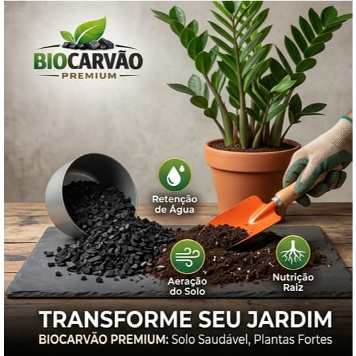 Carvão para Plantas, Substratos em Geral