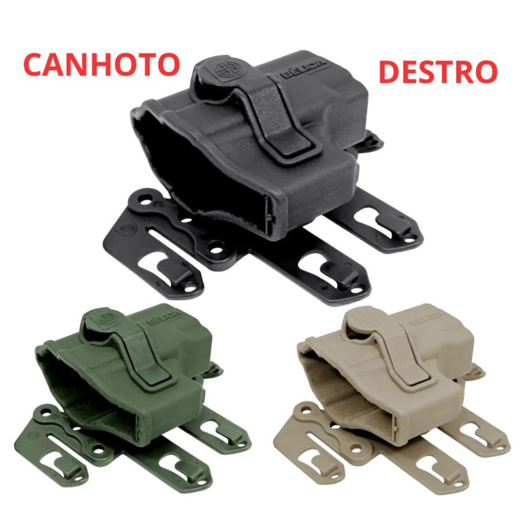 Coldre Tático Eagle Fit Molle + Plataforma Engate rapido Colete  GX4 Carry .38 TPC Taurus GX2 - Taurus TX9