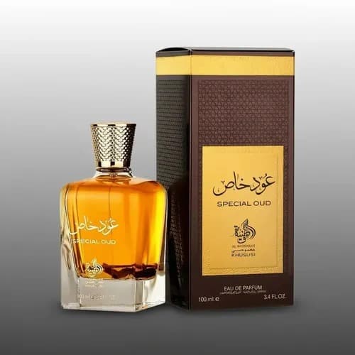 Perfume Arabe masculino amadeirado Special oud Al Wataniah 100ml