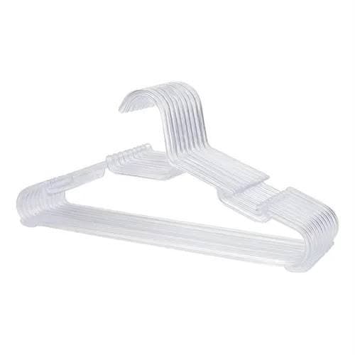 Cabide De Acrílico Transparente - Cristal - Grosso Kit Com 10, 20 e 30 Unidades