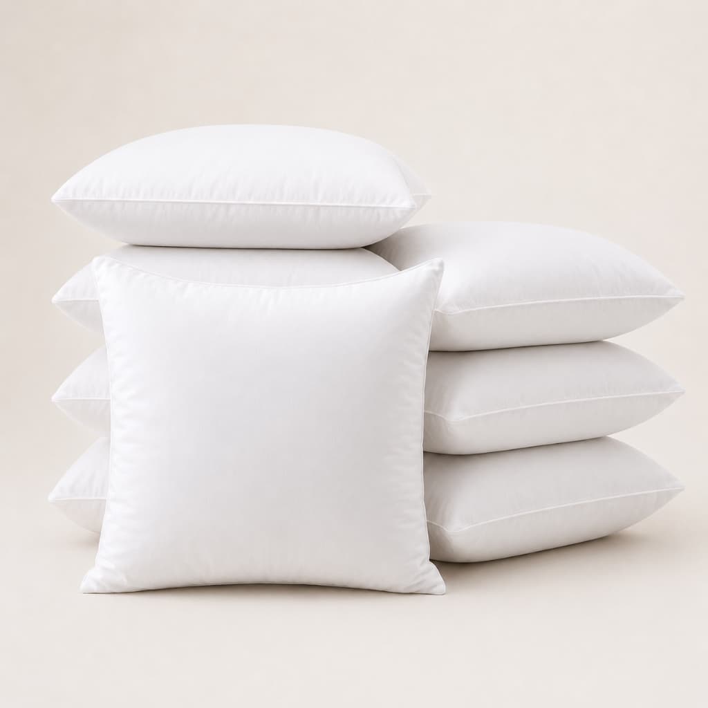 Kit Até 10 Enchimento Para Capa De Almofada Refil Avulso Interno Decoração Sofá Poltrona Cama Quarto Sala De Estar