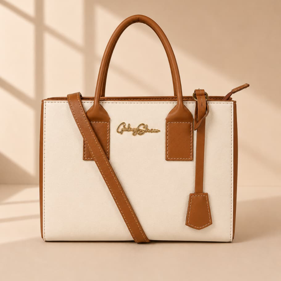 bolsa feminina GS Bicolor Transversal Feminina Tradicional gabi****tendencia**