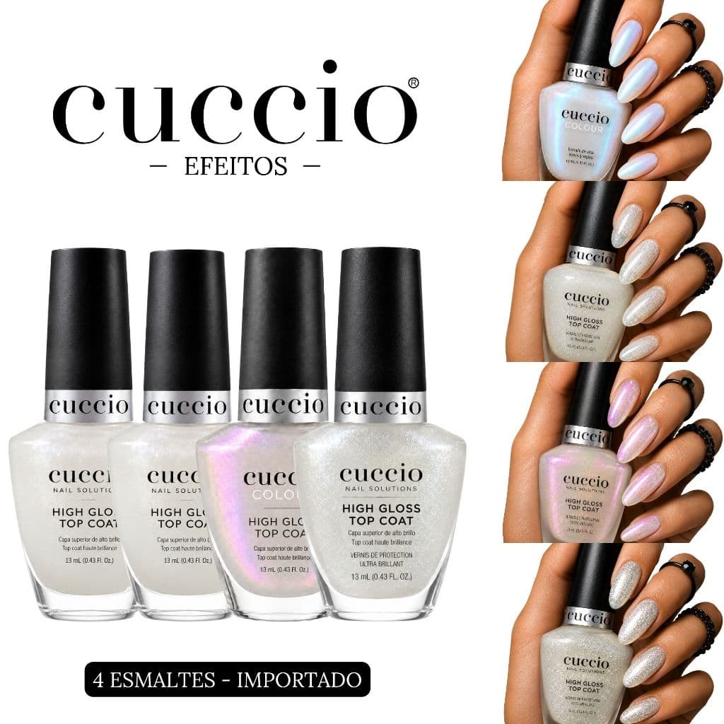 Esmaltes Cuccio Colour Importado Efeitos Asa de Borboleta Holograficos Glitter 15ml Esmalte Atacado