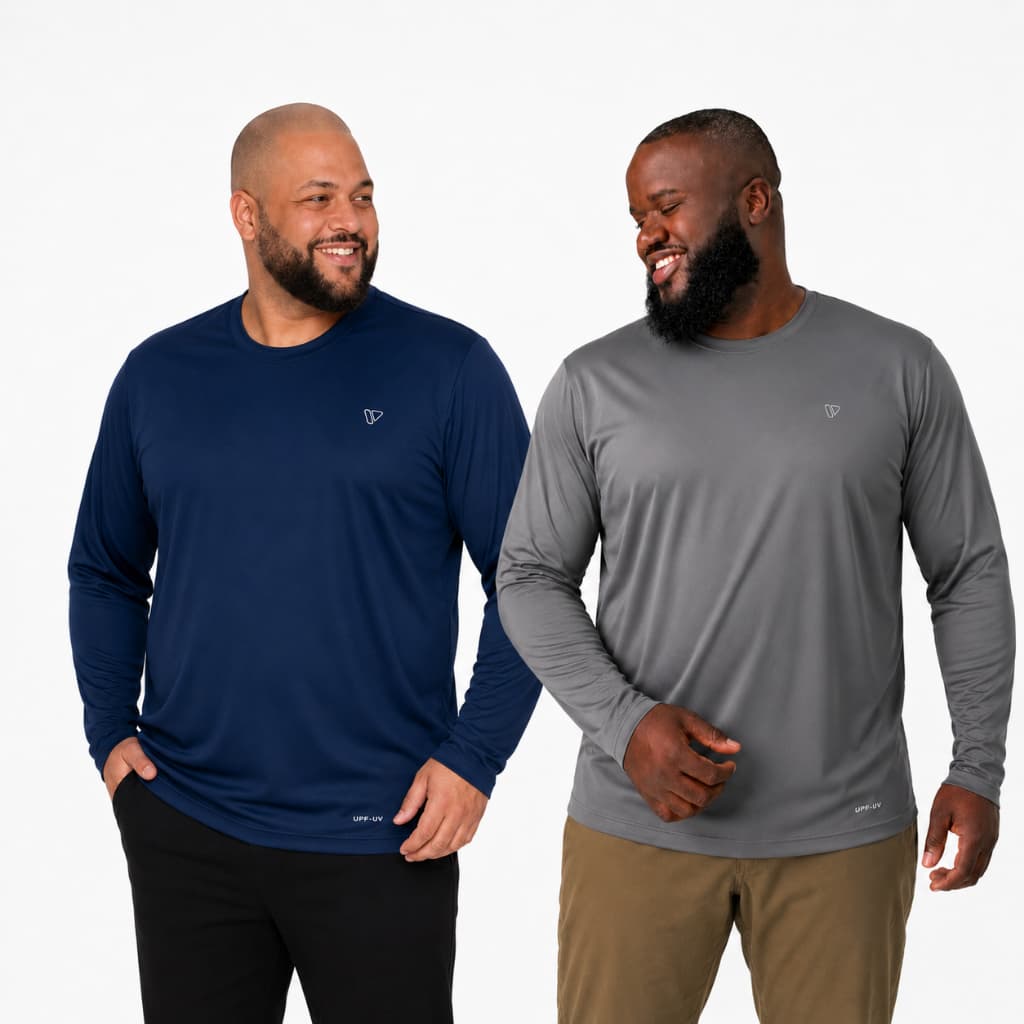 Camisa Masculina Plus Size Térmica Segunda Pele Proteção Uv Premium Voker Original - Promoção !